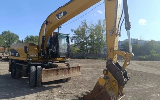 Услуги колёсного экскаватора