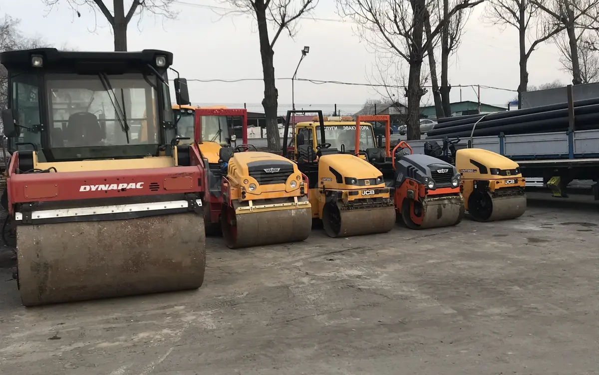 Катки дорожные афальтные ГРВ и грунтовы