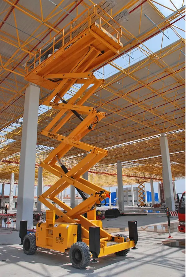 НОЖНИЧНЫЙ ПОДЪЕМНИК ДЛЯ МОНТАЖНЫХ РАБОТ HAULOTTE H 18 SX