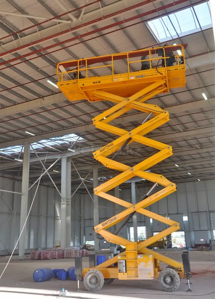 НОЖНИЧНЫЙ ПОДЪЕМНИК ДЛЯ МОНТАЖНЫХ РАБОТ HAULOTTE H 18 SX - фото 4