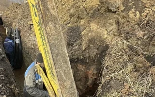 Услуги, аренда экскаватора погрузчика 3в1, петушок Ковш 60см. Телескоп.