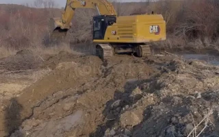 Аренда экскаватора CAT 349 , ковш 3.2 куба . 2020 год