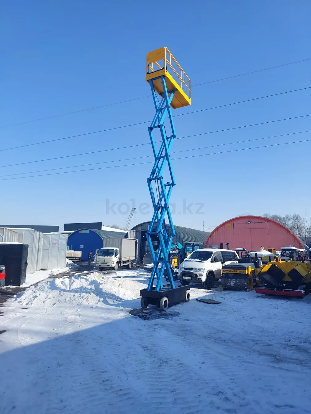 Аренда самоходных электрических подъемников 4, 6 и 8 метрво